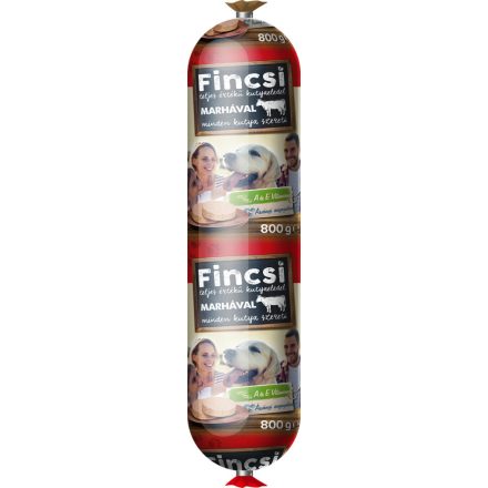 Fincsi kutyaszalámi 800g marha