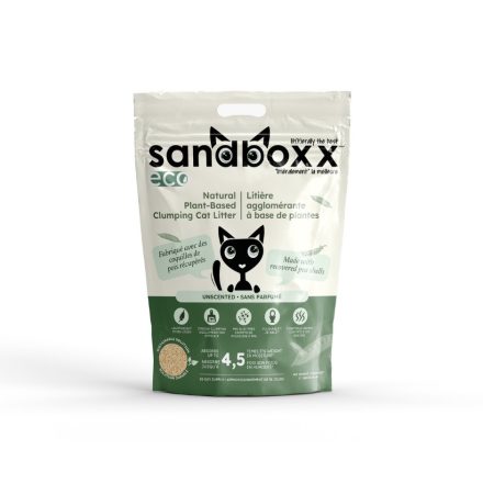 Sandboxx ECO ultra premium növényi alapú macskaalom ILLATMENTES 3,65 kg