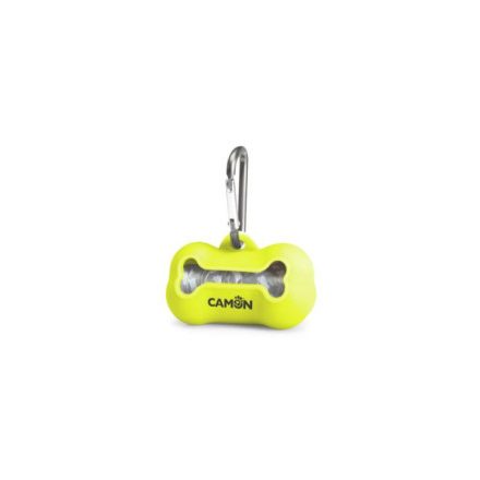 Camon  Higiéniai Zacskótartó+Zacskó Sárga Szilikon 1x20db