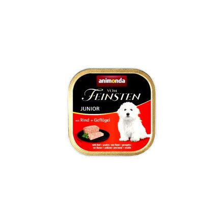  VomFeinsten 150g Junior Marha Baromfi Animonda Kutya