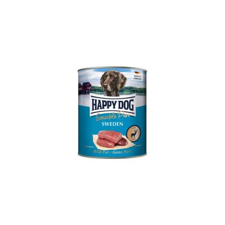 Happy Dog Konzerv 800g Sweden Vad 100% Hús