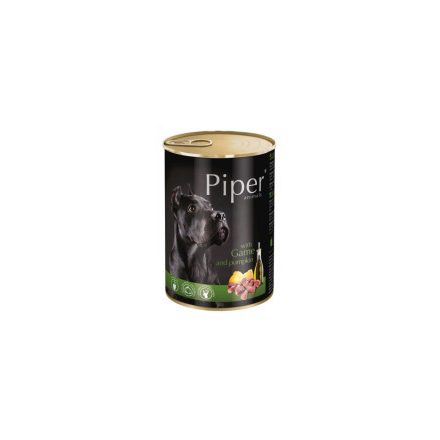 PIPER Kutya Adult 400g Konzerv Vad Sütőtök