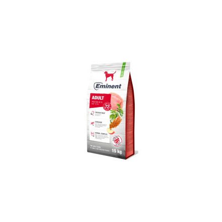 Eminent Kutya Adult 15+2kg Csirke Piros Prémium Száraztáp +Prebiotikum