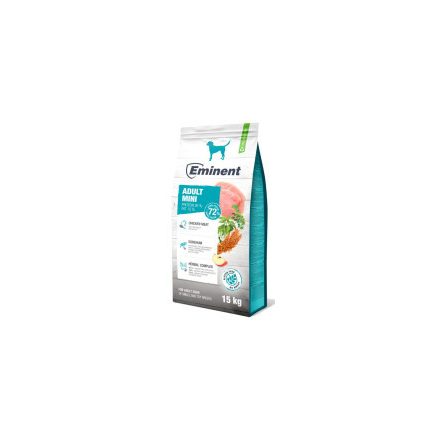 Eminent Kutya Adult Mini 15+2kg Türkizkék Prémium Száraztáp +Prebiotikum