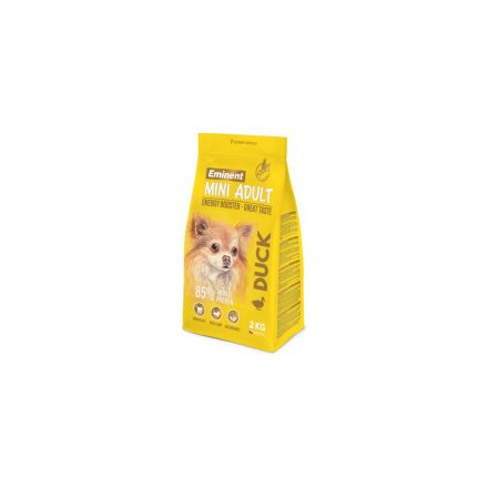 Eminent Kutya Mini Adult Duck 2kg GF Sárga Grain Free Száraztáp