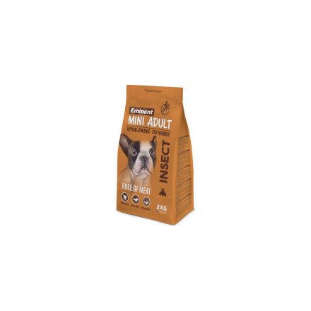 Eminent Kutya Mini Adult Insect 2kg GF Barna Grain Free Száraztáp