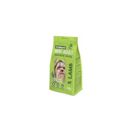 Eminent Kutya Mini Adult Lamb 2kg GF Zöld Grain Free Száraztáp