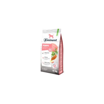 Eminent Kutya Puppy 15+2kg Rózsaszín Prémium Száraztáp +Prebiotikum