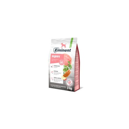 Eminent Kutya Puppy 3kg Rózsaszín Prémium Száraztáp +Prebiotikum