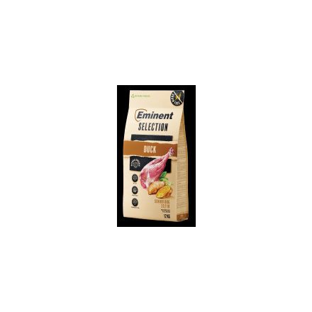 Eminent Kutya Selection Senior Duck 12kg 22/10 Grain Free, Hipoallergén, Gabonamentes, Gyógynövény-komplexummal