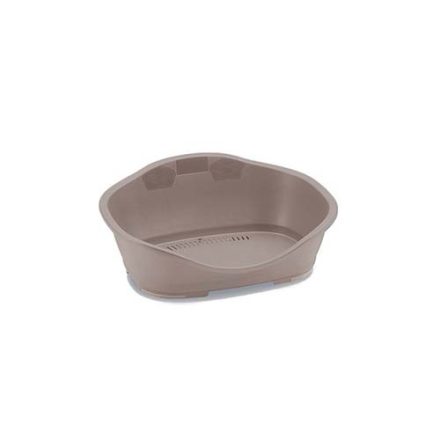 STEFANPLAST Sleeper 1 57x42x24cm light dove grey műanyag kutyafekvő