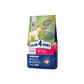 CLUB4PAWS Száraztáp ACTIVE SMALL 5KG 