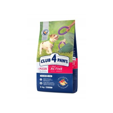 CLUB4PAWS Száraztáp ACTIVE SMALL 5KG 