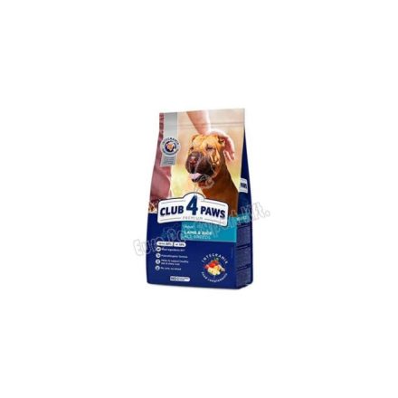 CLUB4PAWS Száraztáp 14KG BÁRÁNY-RIZS