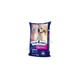 CLUB4PAWS Száraztáp LARGE 14KG CSIRKE