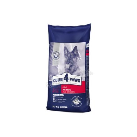 CLUB4PAWS Száraztáp LARGE 20KG CSIRKE