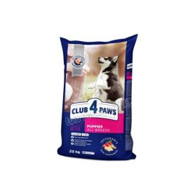 CLUB4PAWS Száraztáp PUPPY ALL 20KG CSIRKE