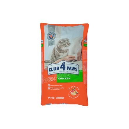 CLUB4PAWS Száraztáp CSIRKE 14KG