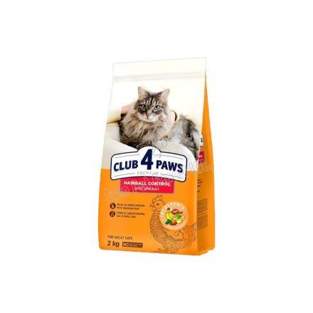 CLUB4PAWS CAT DRY HAIRBALL CSIRKE 2KG