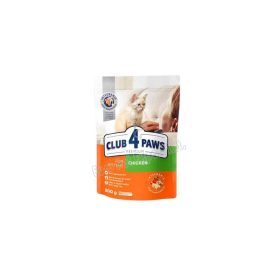 CLUB4PAWS Száraztáp kölyökmacskának CSIRKE 300G