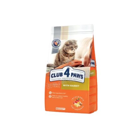 CLUB4PAWS Száraztáp NYÚL 300G