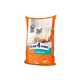 CLUB4PAWS Száraztáp STERIL CSIRKE 14KG