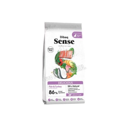 Dibaq Sense CAT Grain Free DELICIOU 1,5 kg Hal-Pulyka 