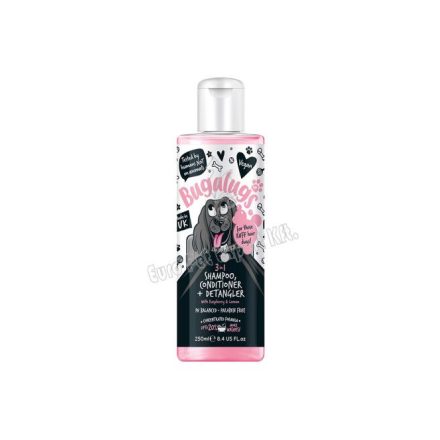 BUGALUGS 3IN1 SAMPON, BALZSAM, SZŐR 250ML MÁLNA-CITROM